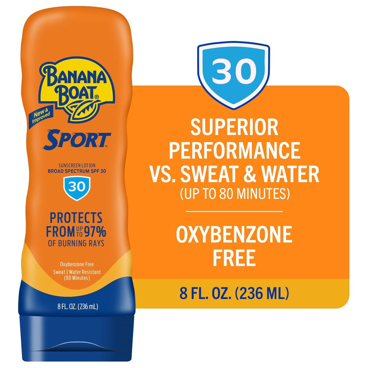 Banana Boat twin pack stacked for value and convenient backup protection