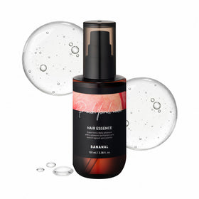 BANANAL front bottle showing peach floral musk scent and 100ml size benefit