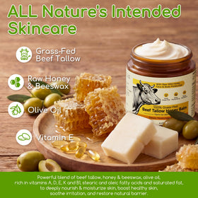 BanDolerA raw honey, beeswax and olive oil ingredients highlighting purity