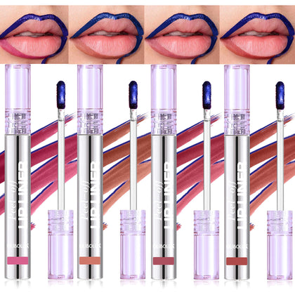 BANGFENG front packaging showing four peel off lip liner stains for long wear