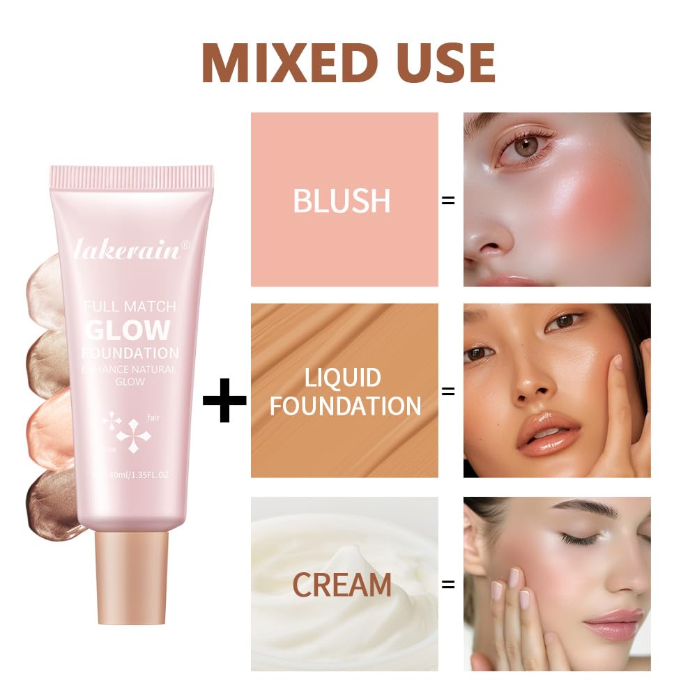 BANGFENG glotion droplet on skin demonstrating blendable hydrating formula and instant luminosity