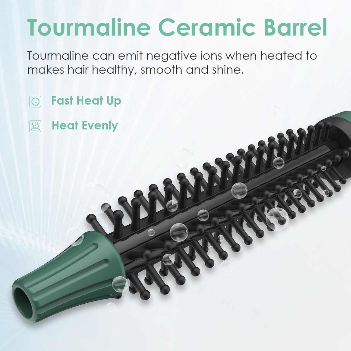 BANGMENG anti-scald bristles detail protecting scalp while styling safely