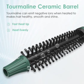 BANGMENG anti-scald bristles detail protecting scalp while styling safely