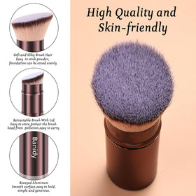 Banidy aluminum sleeve detail showing retractable mechanism for bristle protection