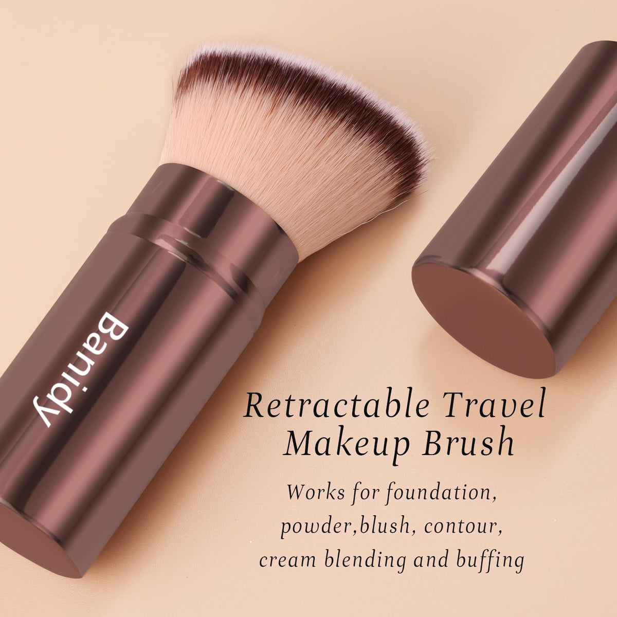 Banidy applying foundation demonstrating even blending and seamless finish