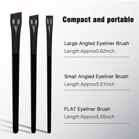 Banidy brush applying eyebrow tint showing controlled application and clean edges
