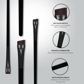 Banidy wooden handle and aluminum ferrule finish offering balanced, ergonomic grip