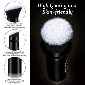 Banidy extended in hand demonstrating easy one-handed retractable use and control