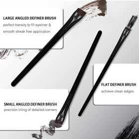 Banidy brush held in hand for scale showing compact size and professional control