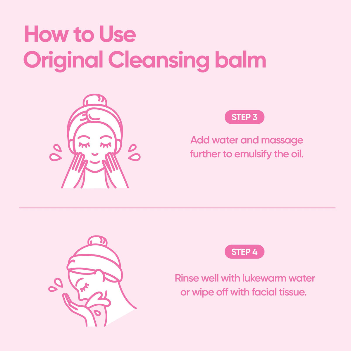 BANILA CO skin after rinse showing clean, hydrated, non-greasy finish