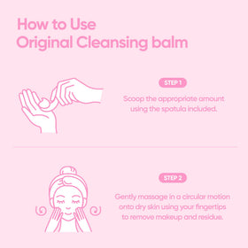 BANILA CO removing waterproof mascara to show powerful yet gentle cleansing