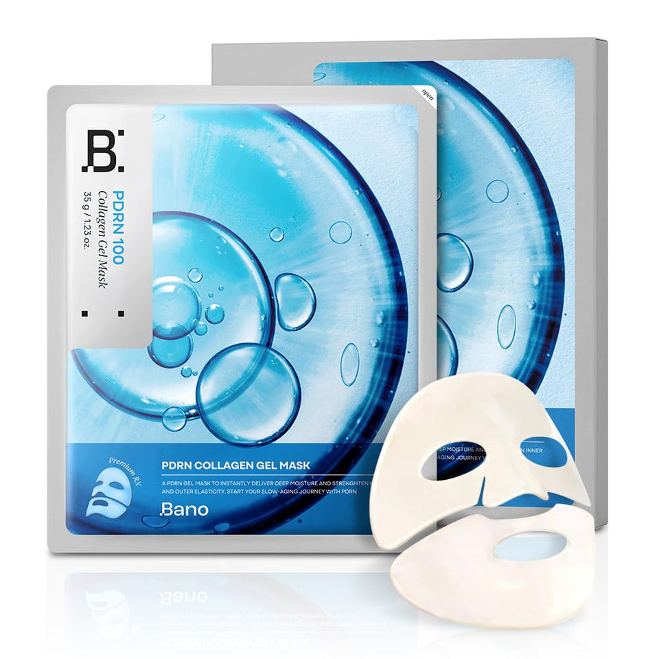Bano front packaging showing four fragrance-free gel sheets and benefits