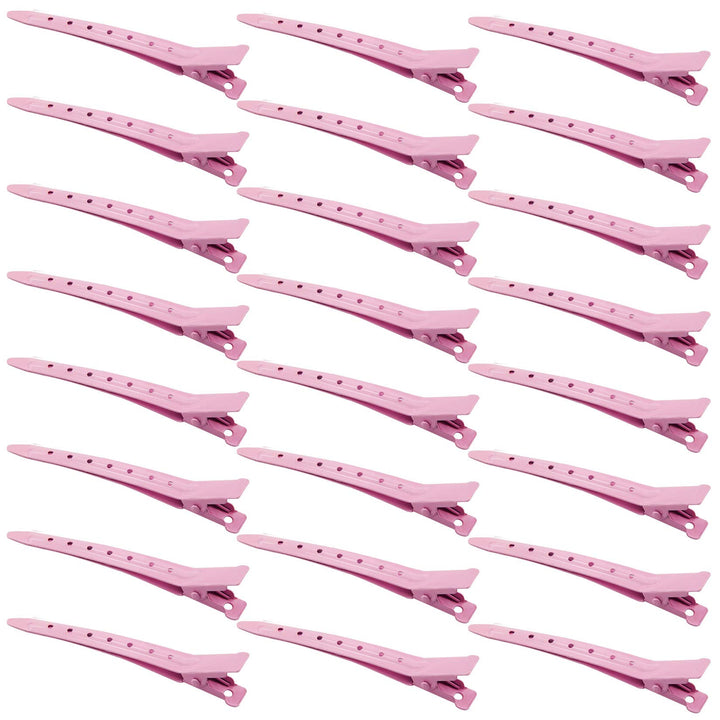 Bantoye front view of 24-pack duck bill clips showing neat packaging and quantity benefit