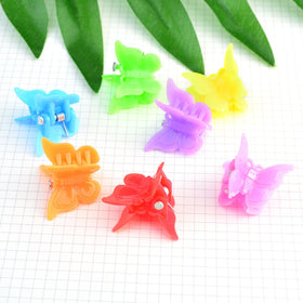 Bantoye clips arranged as party favors highlighting colorful decorative use