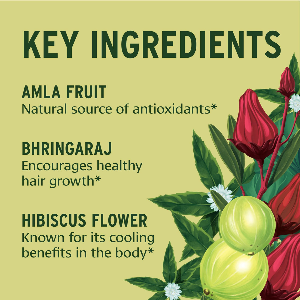 Banyan Botanicals supplement facts label highlighting dosage and organic status