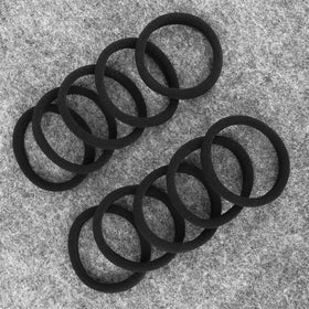 BAOLI hair tie held in hand to show 2-inch diameter scale and ease of use