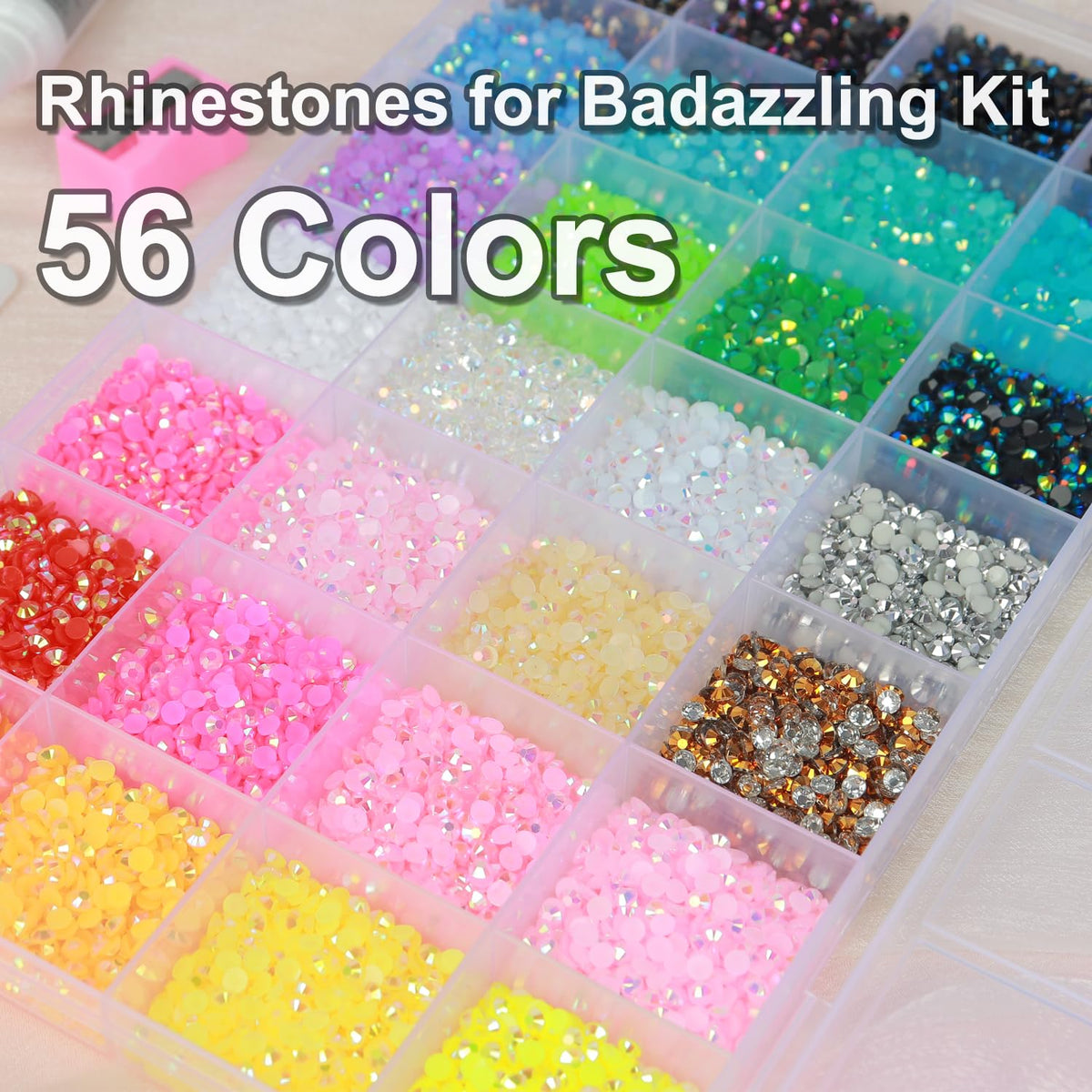 BAOYAALIN included tools and three B7000 glue bottles arranged for precise application