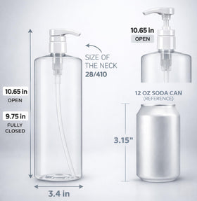 Bar5F hand pressing pump to dispense shampoo demonstrating controlled dosing