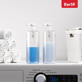 Bar5F in-shower lifestyle shot showing easy one-handed operation