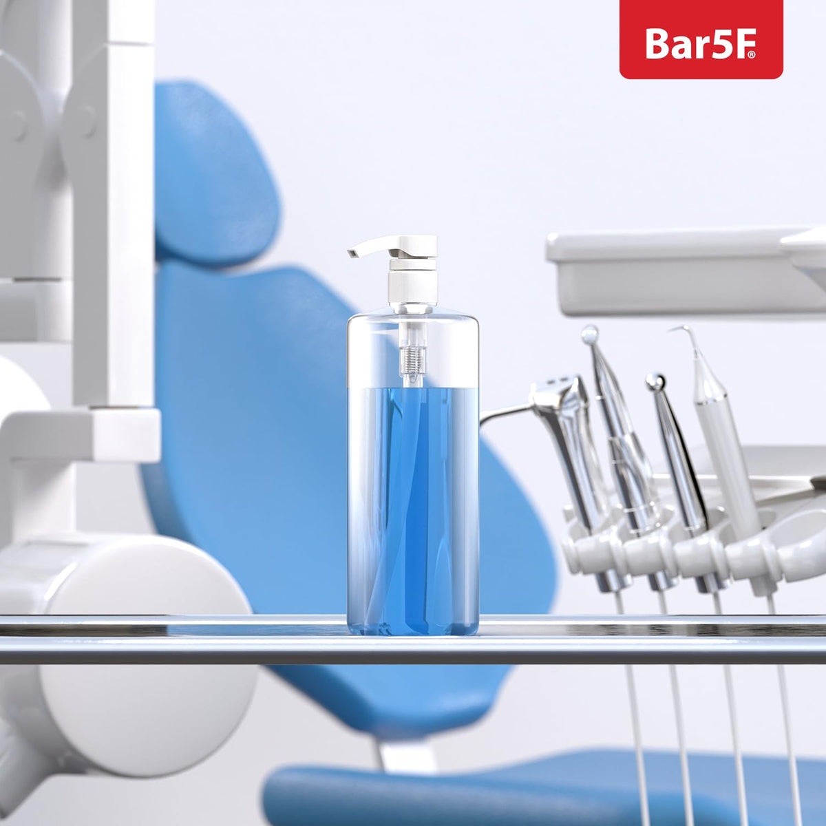 Bar5F lifestyle bathroom setup showing professional presentation benefit