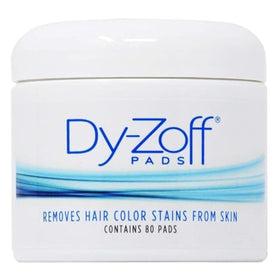 BARBICIDE Dy-Zoff jar front packaging showing 80 pads and professional labeling benefit: ready-to-use cleanup