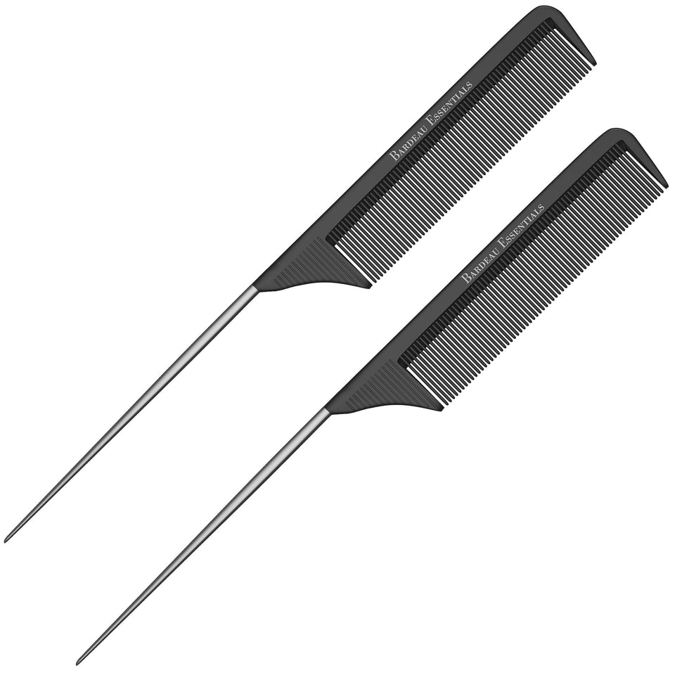 Bardeau Essentials comb front packaging showing professional two-pack benefit