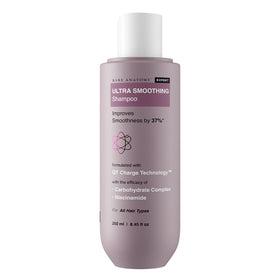 Bare Anatomy bottle front view highlighting smoothing benefits