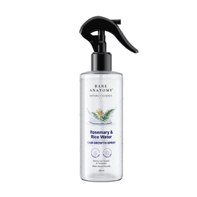 Bare Anatomy front packaging showing rosemary and rice water benefits