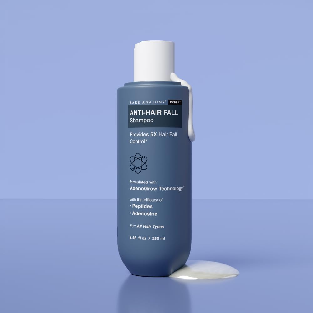 Bare Anatomy pump top and label detail highlighting ingredient callouts