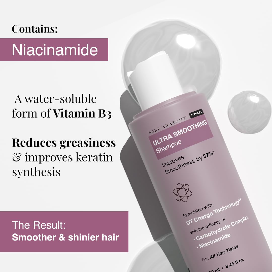 Bare Anatomy bottle held in hand indicating 250ml travel-friendly size