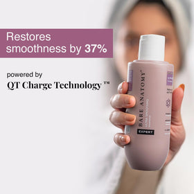 Bare Anatomy shampoo lather close-up demonstrating gentle foam