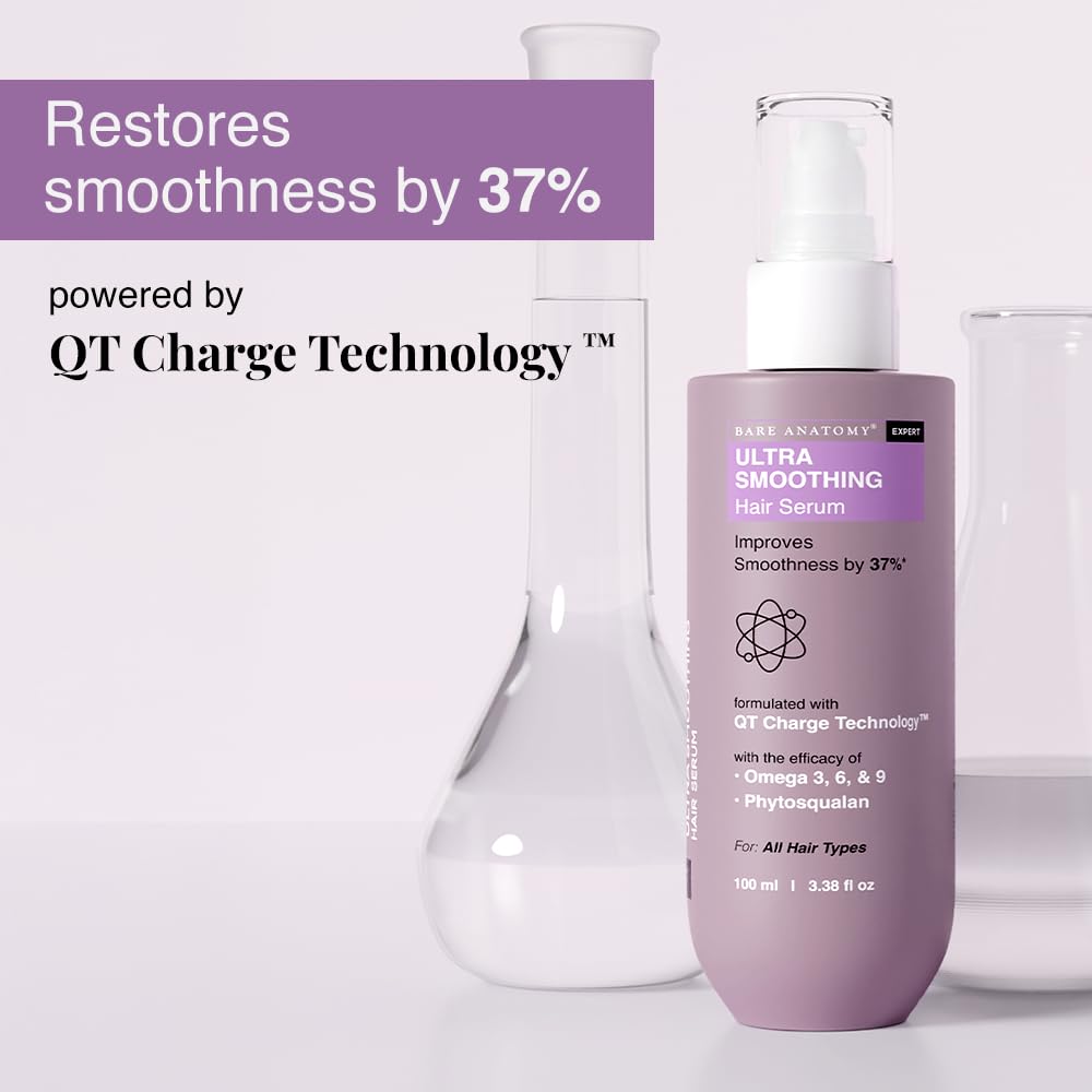 Bare Anatomy close-up of serum texture highlighting lightweight smooth finish benefit