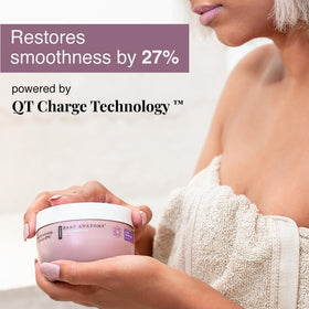 Bare Anatomy creamy mask texture close-up highlighting rich hydration and spreadability benefits