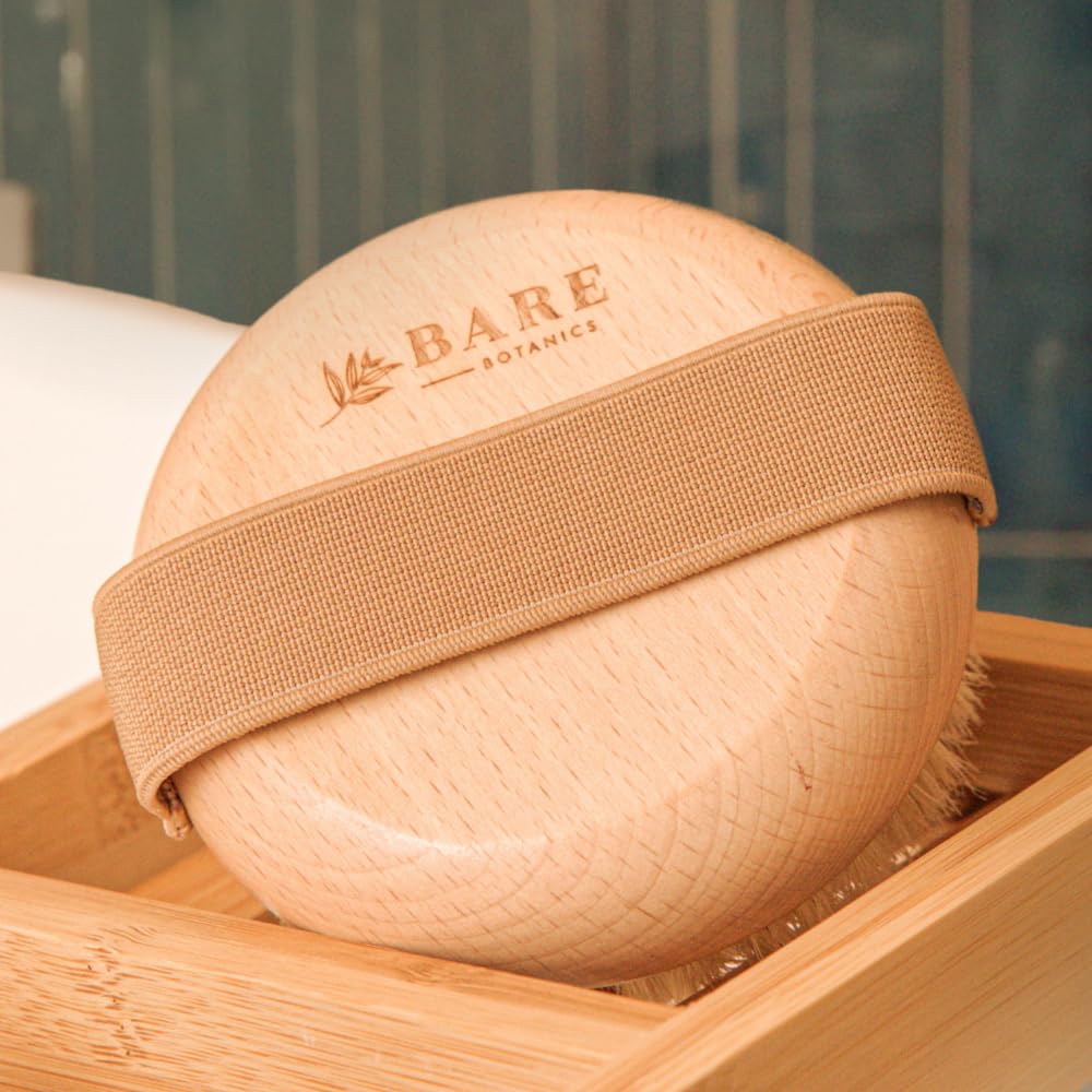 Bare Botanics palm-held scale demonstrating compact ergonomic design