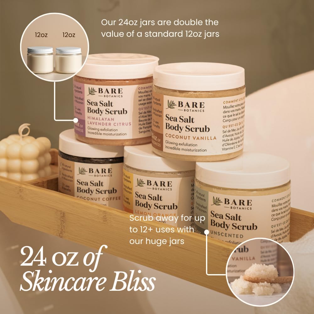 Bare Botanics natural oils and shea butter ingredients for hydration
