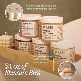 Bare Botanics natural oils and shea butter ingredients for hydration