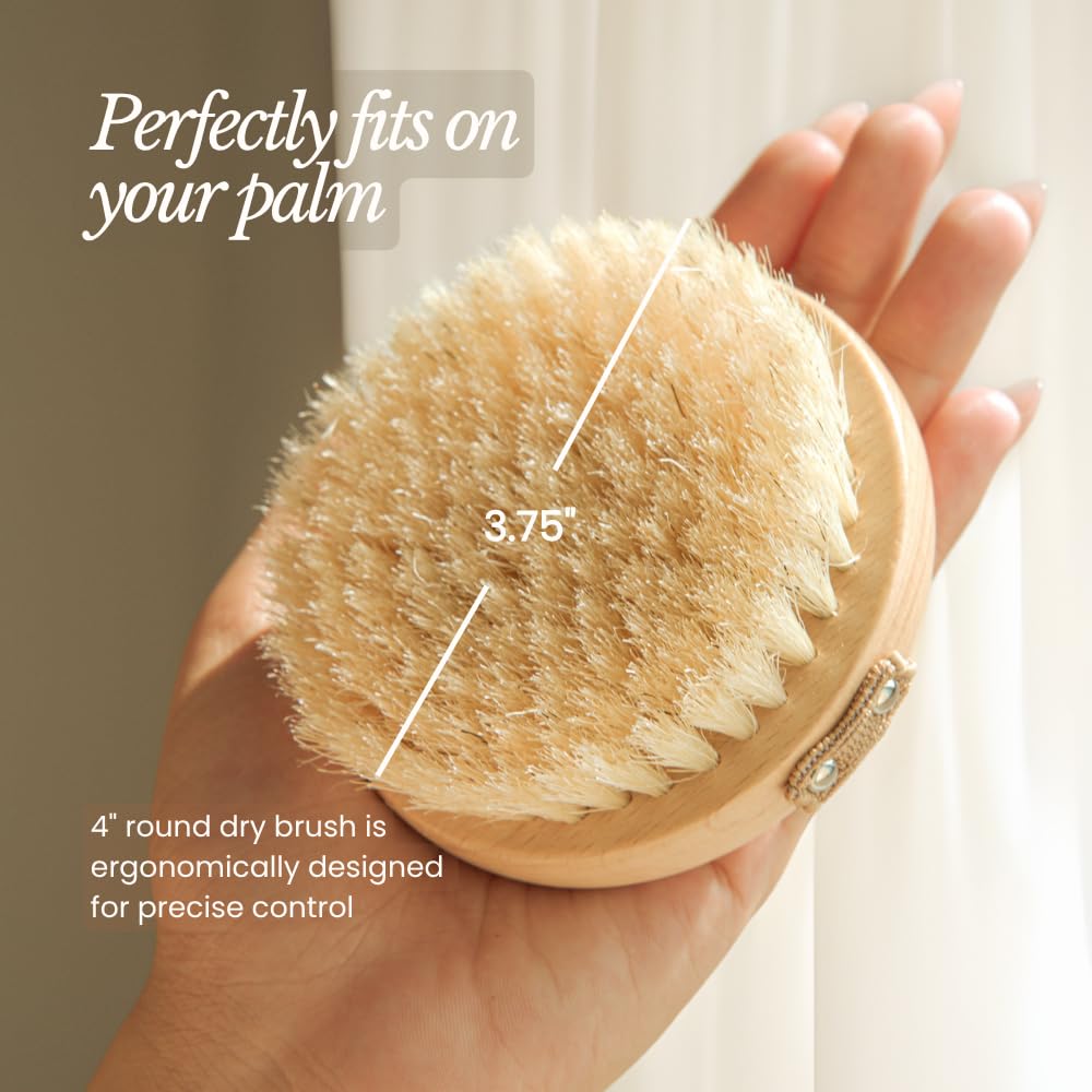 Bare Botanics used on leg in shower showing enhanced circulation benefit