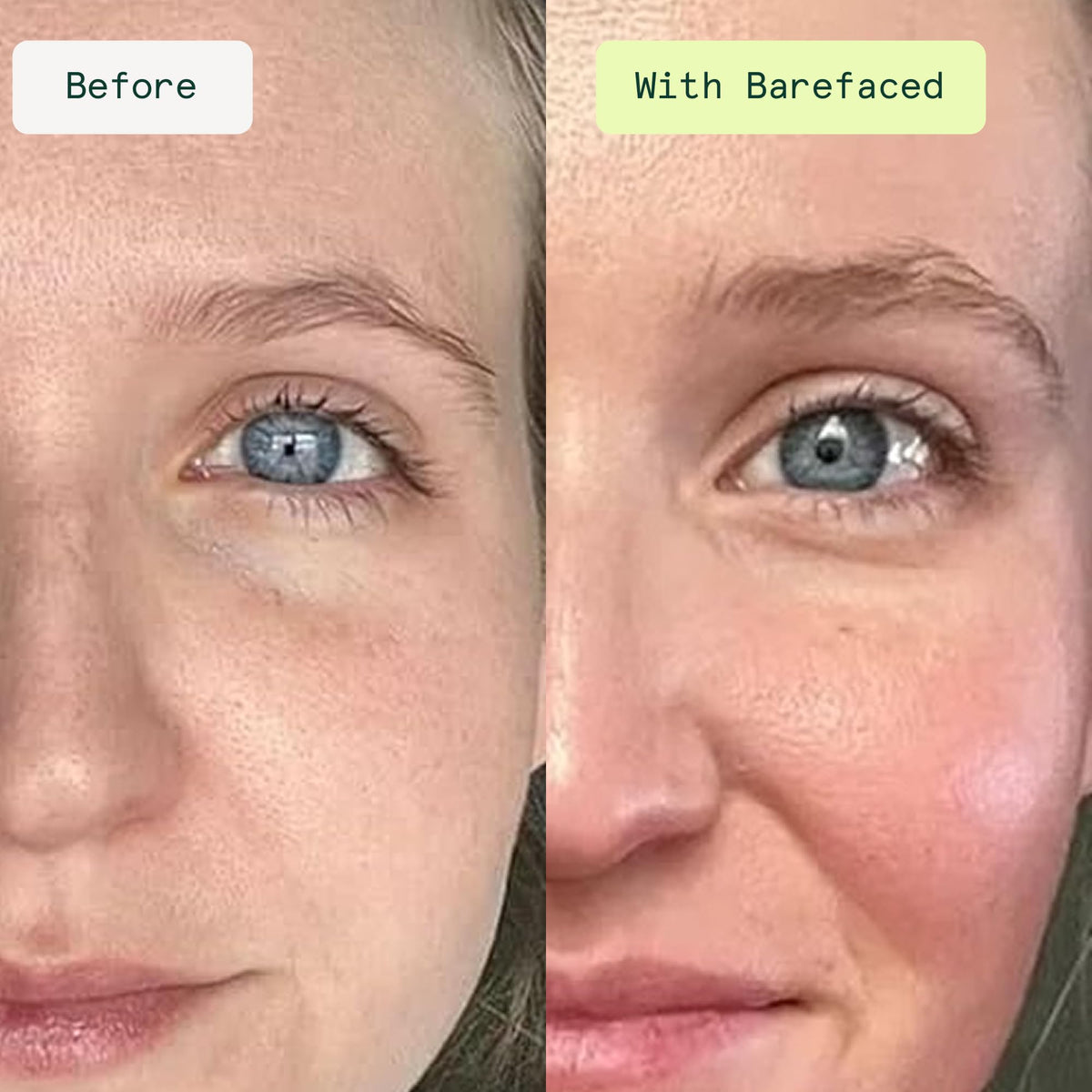 Barefaced ingredients highlight niacinamide and hyaluronic acid benefits
