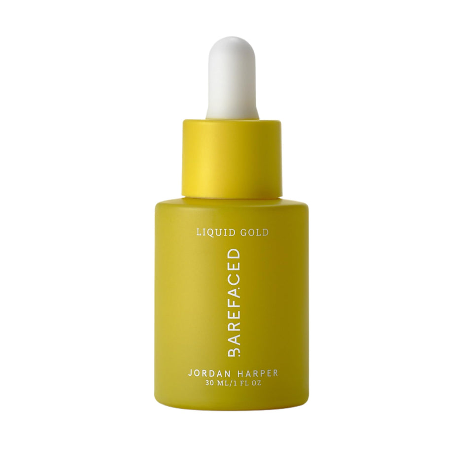Barefaced front packaging showing bottle and box for confident first impression