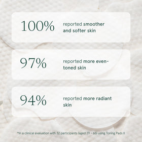 Hand holding a Barefaced pad to show scale and single-use hygiene benefit