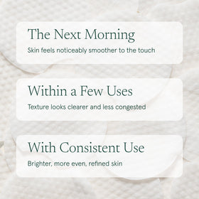 Barefaced label showing acids and Alpine Rose extract benefits