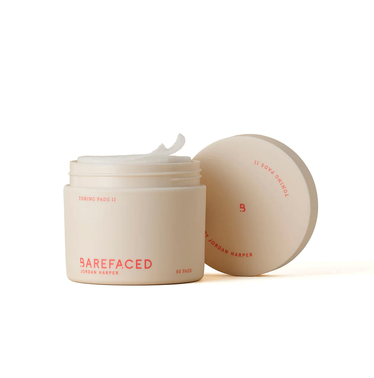Barefaced tub front view showing packaging and 60-count convenience benefit