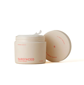 Barefaced tub front view showing packaging and 60-count convenience benefit