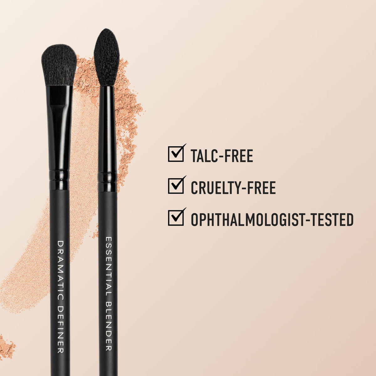 bareMinerals swatch on arm showing Bare Skin shade and natural enhancement