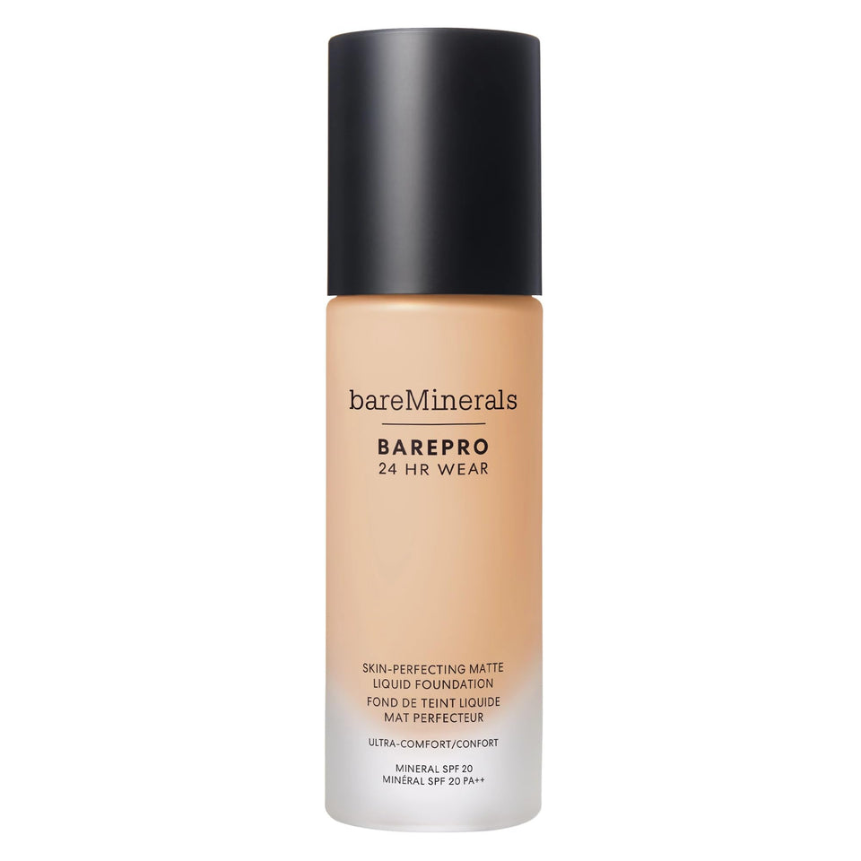 bareMinerals front bottle showing product and shade for instant recognition