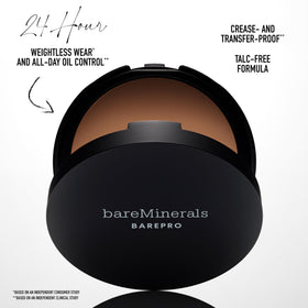 bareMinerals swatch on arm showing Light 22 Neutral coverage