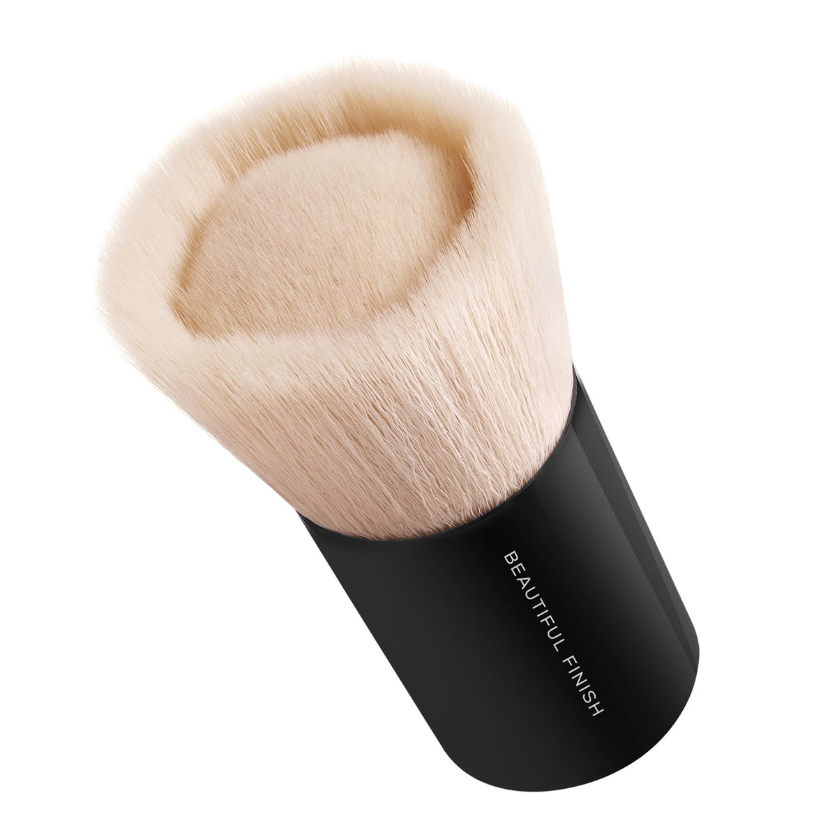 bareMinerals close-up of synthetic bristles showing soft texture and powder pickup