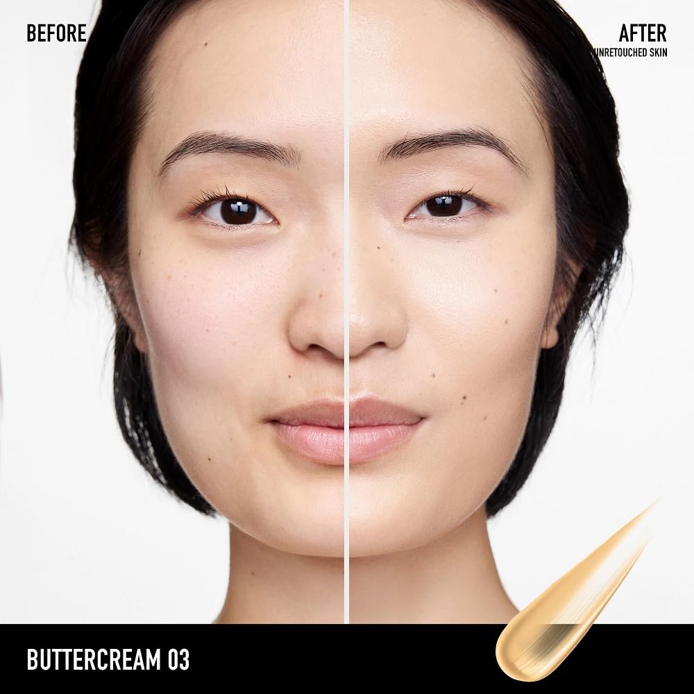 bareMinerals product label showing ingredients and clean beauty benefits