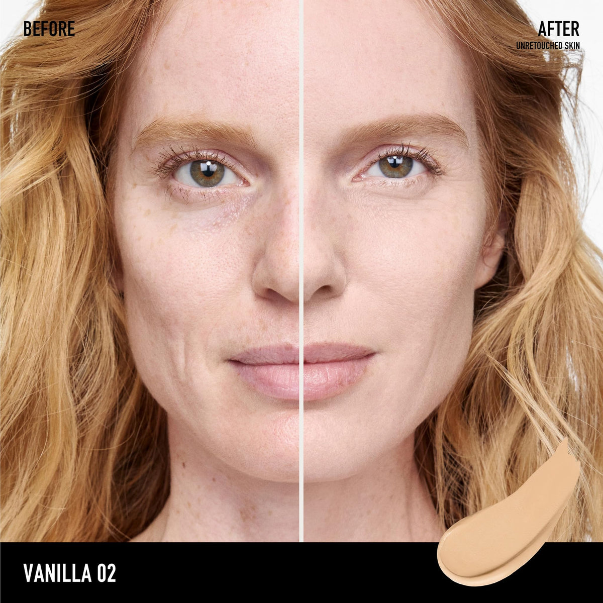 bareMinerals creamy texture droplet highlighting lightweight hydration