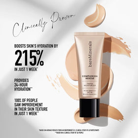 bareMinerals creamy texture close-up showing hydrating consistency